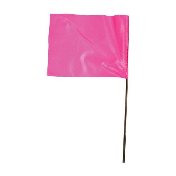 Empire Level Flag Stake Pink 2.5X3.5X21In 78-003